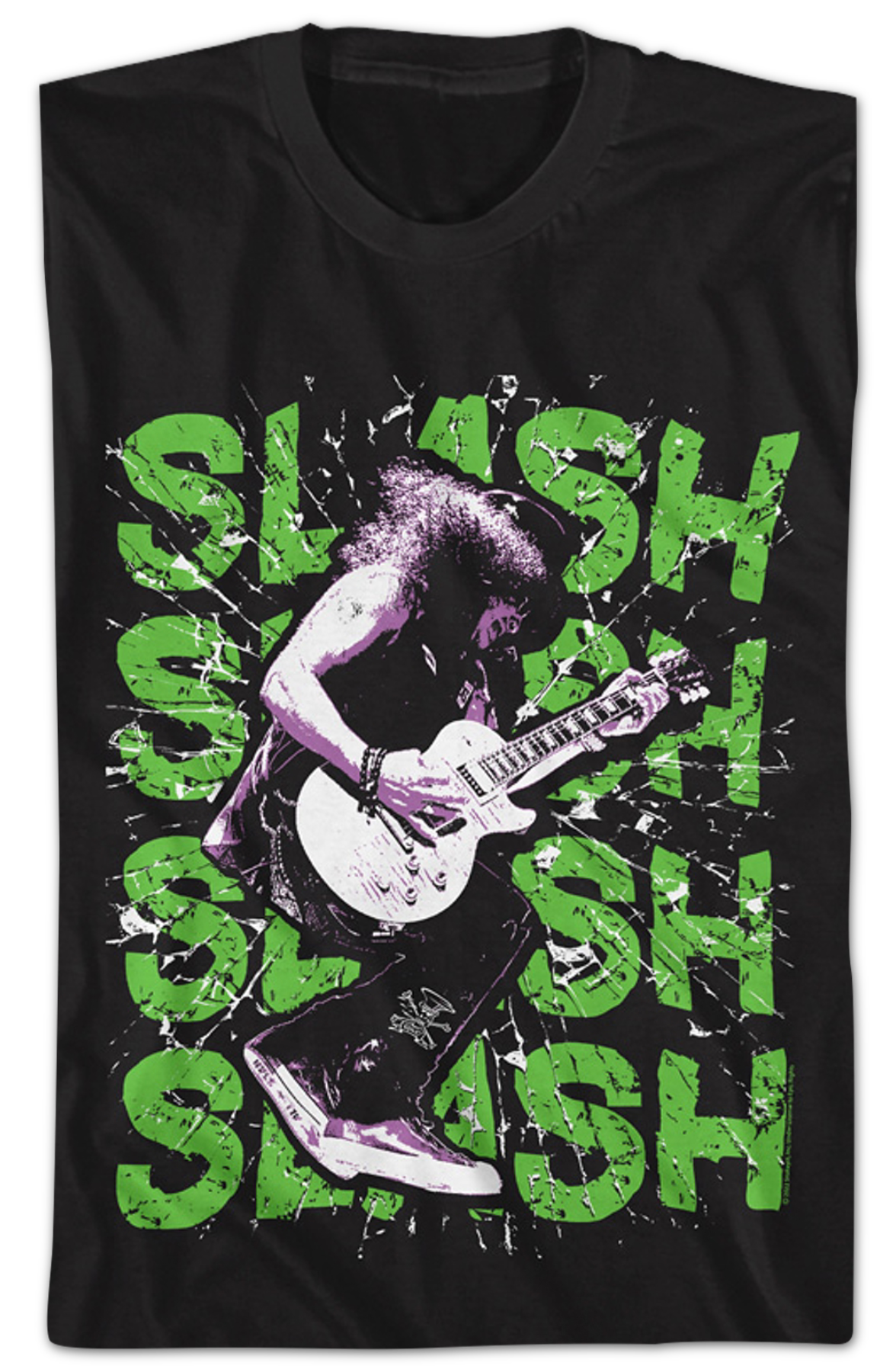 Shattered Glass Slash T-Shirt Hoodie, Sweatshirt | CiraTrend.com (Image 2)