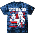 SHAUN OF THE DEAD: A ROMANTIC COMEDY - T-SHIRT (UNDEAD BLUE TIE DYE) Hoodie, Sweatshirt | CiraTrend.com (Image 1)