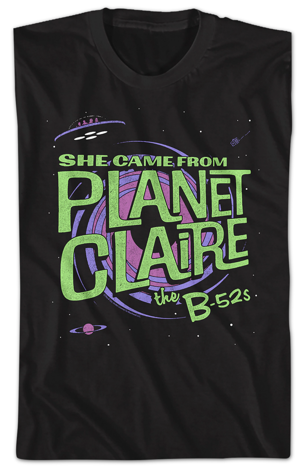 She Came From Planet Claire B-52s T-Shirt Hoodie, Sweatshirt | CiraTrend.com (Image 2)