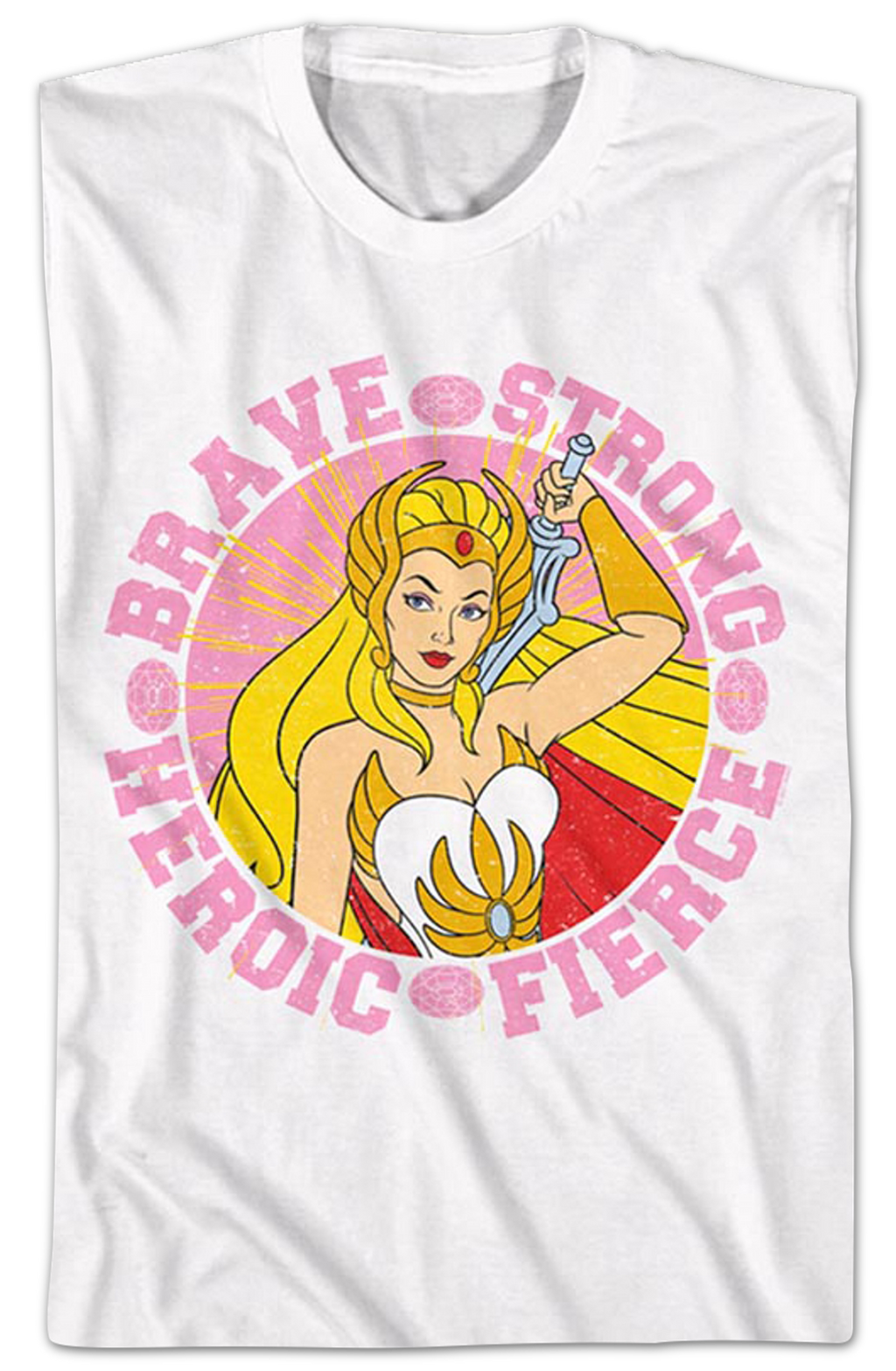 She-Ra Brave Strong Heroic Fierce Masters of the Universe T-Shirt Hoodie, Sweatshirt | CiraTrend.com (Image 2)
