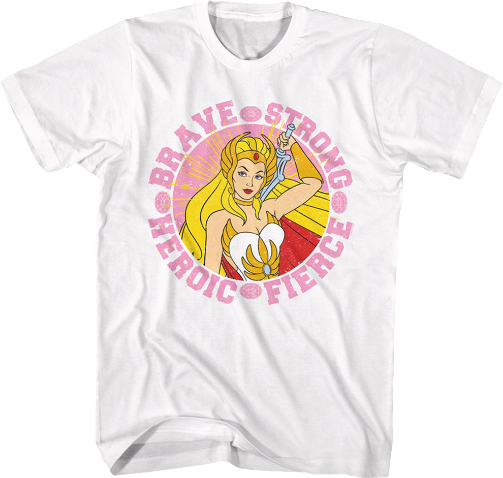 She-Ra Brave Strong Heroic Fierce Masters of the Universe T-Shirt Hoodie, Sweatshirt | CiraTrend.com (Image 1)