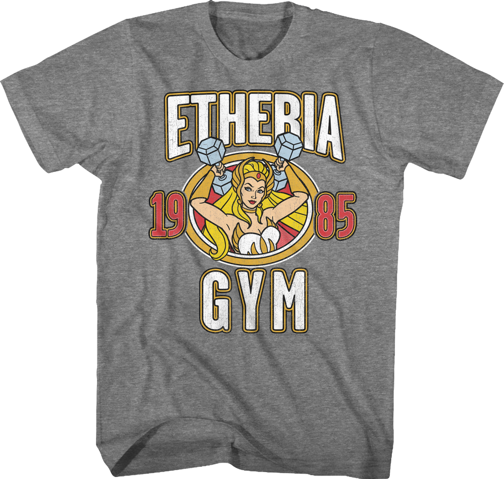 She-Ra Etheria Gym Masters of the Universe T-Shirt Hoodie, Sweatshirt | CiraTrend.com (Image 1)