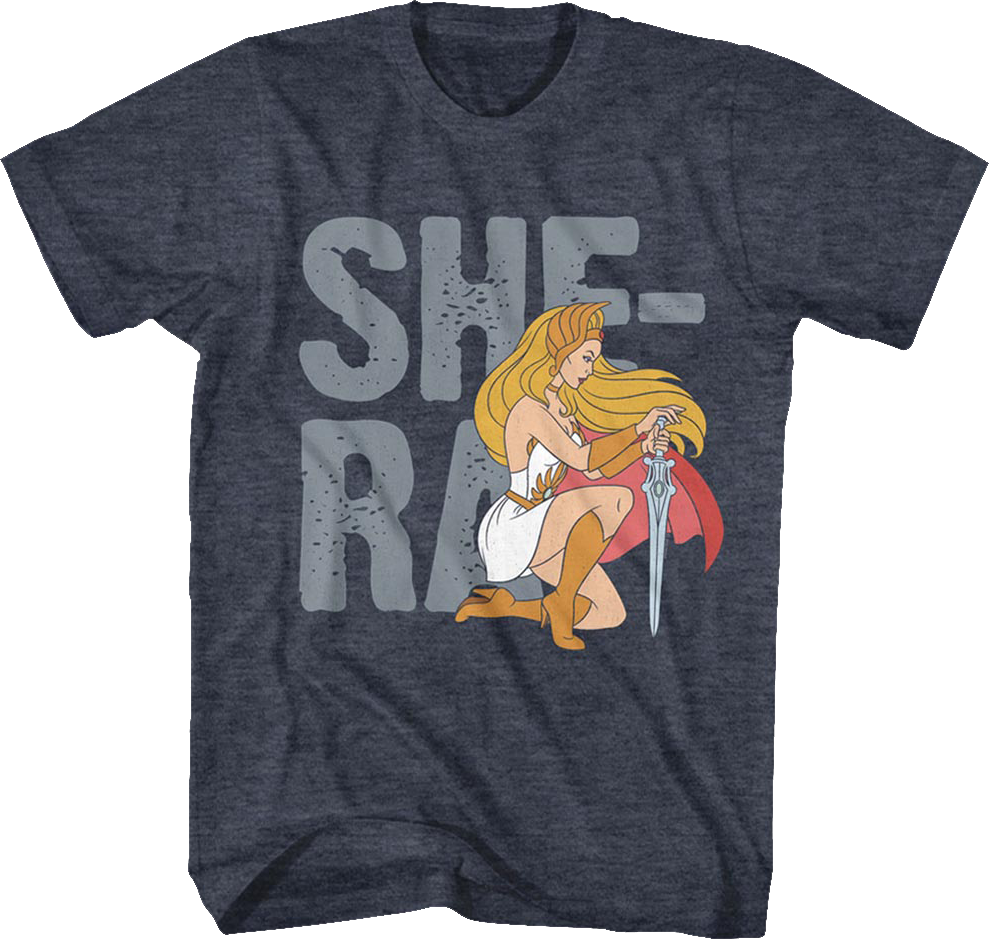 She-Ra Kneeling Pose Masters of the Universe T-Shirt Hoodie, Sweatshirt | CiraTrend.com (Image 1)