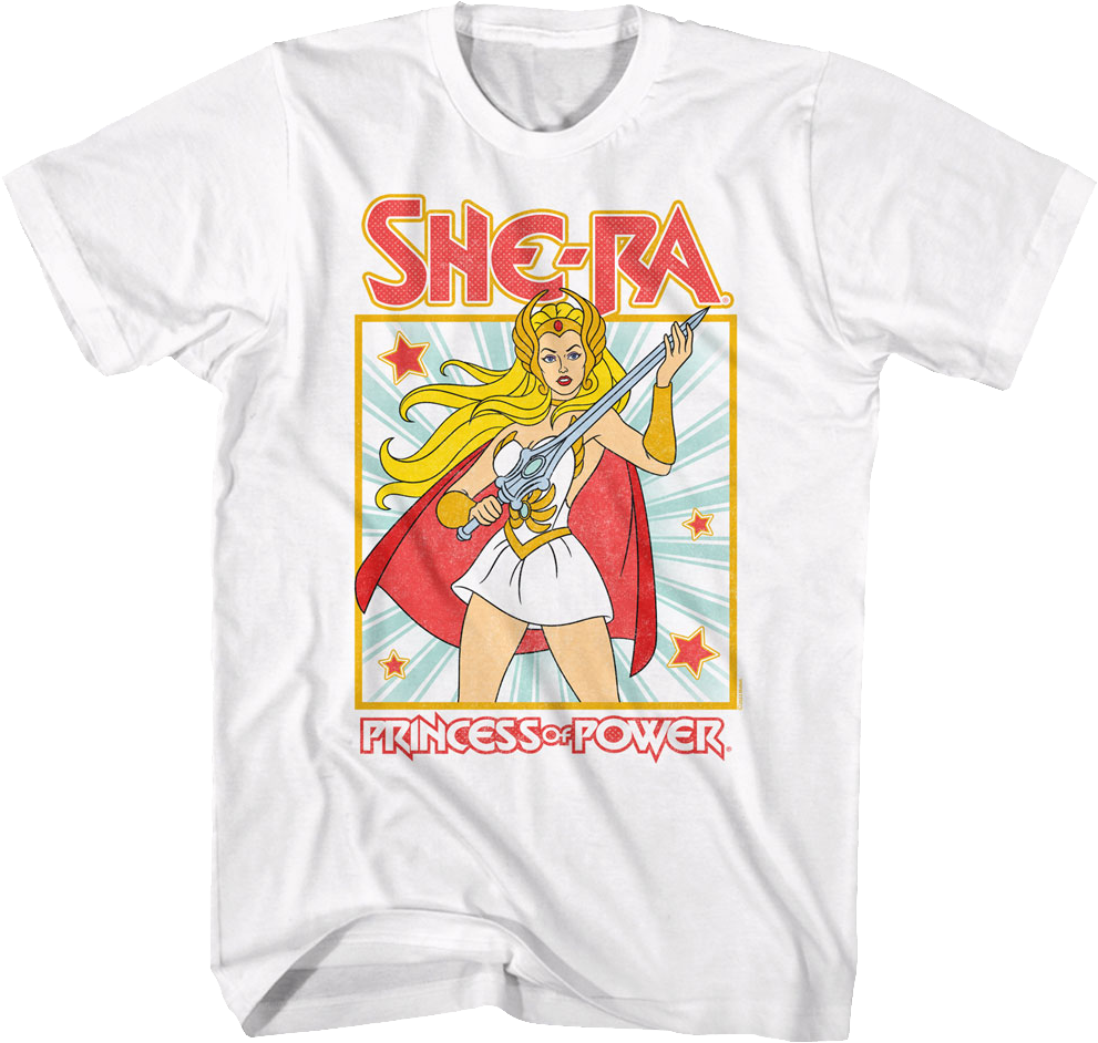 She-Ra Princess of Power Pose Masters of the Universe T-Shirt Hoodie, Sweatshirt | CiraTrend.com (Image 1)