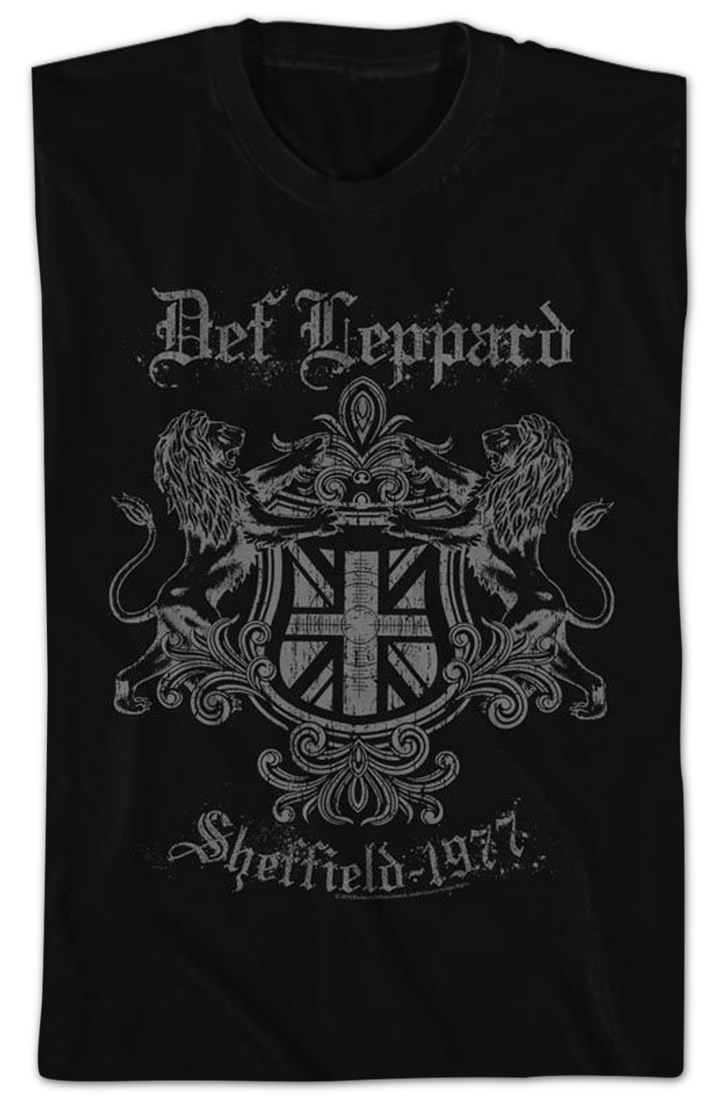 Sheffield 1977 Def Leppard T-Shirt Hoodie, Sweatshirt | CiraTrend.com (Image 2)
