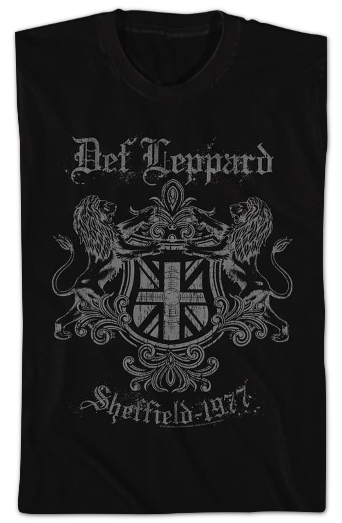 Sheffield 1977 Def Leppard T-Shirt Hoodie, Sweatshirt | CiraTrend.com (Image 2)
