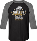 Shelby Racing Raglan Baseball Shirt Hoodie, Sweatshirt | CiraTrend.com (Image 1)