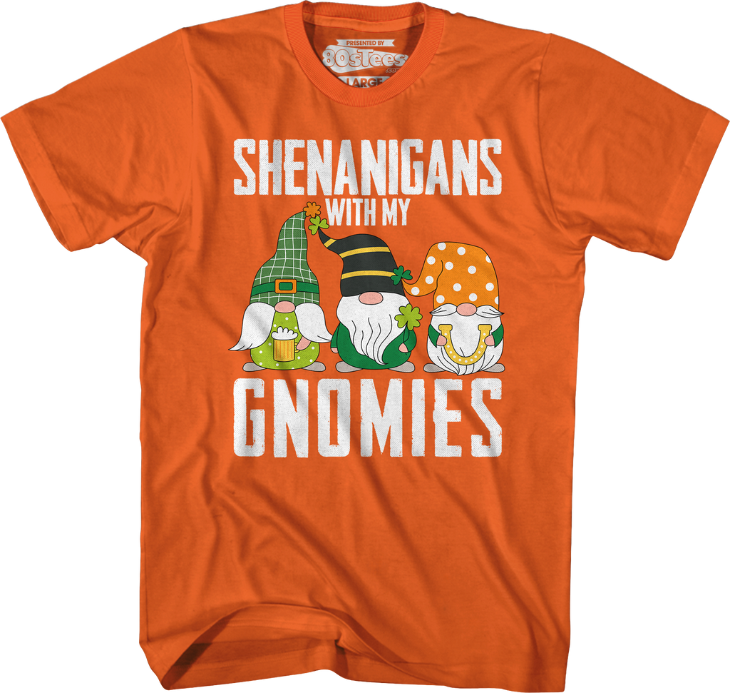Shenanigans With My Gnomies T-Shirt Hoodie, Sweatshirt | CiraTrend.com (Image 3)