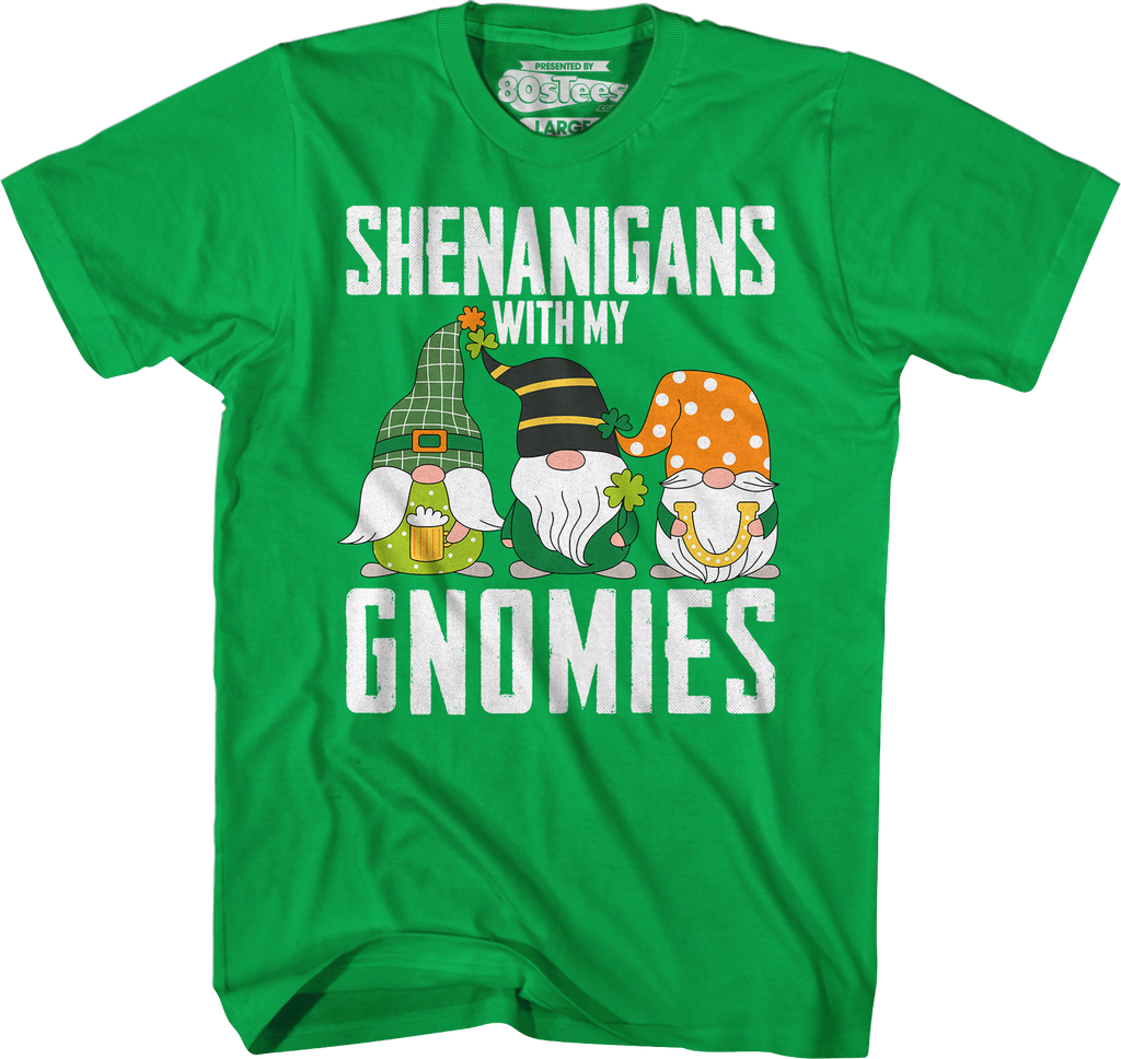 Shenanigans With My Gnomies T-Shirt Hoodie, Sweatshirt | CiraTrend.com (Image 4)