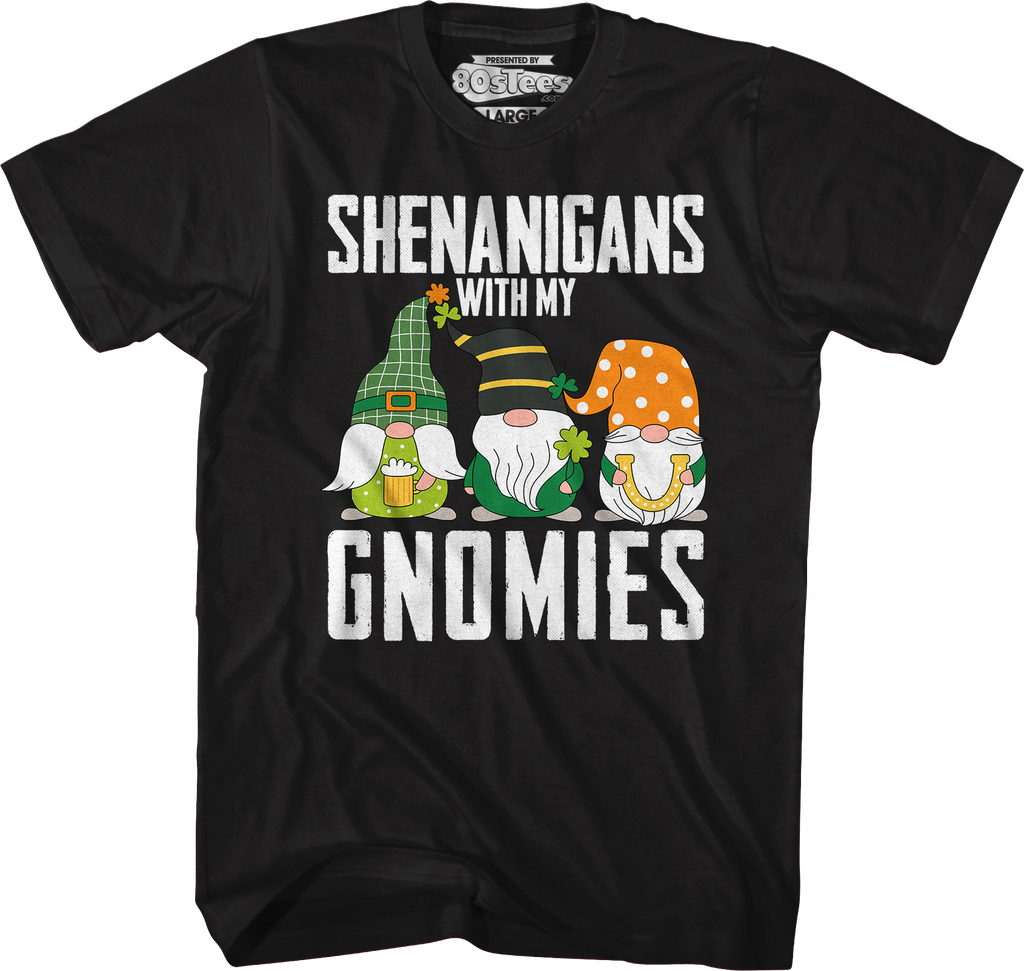 Shenanigans With My Gnomies T-Shirt Hoodie, Sweatshirt | CiraTrend.com (Image 1)