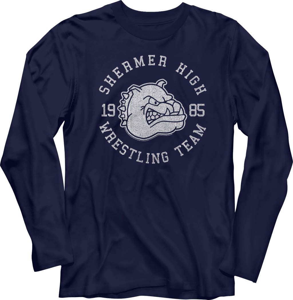 Shermer High Wrestling Team Breakfast Club Long Sleeve Shirt Hoodie, Sweatshirt | CiraTrend.com (Image 1)