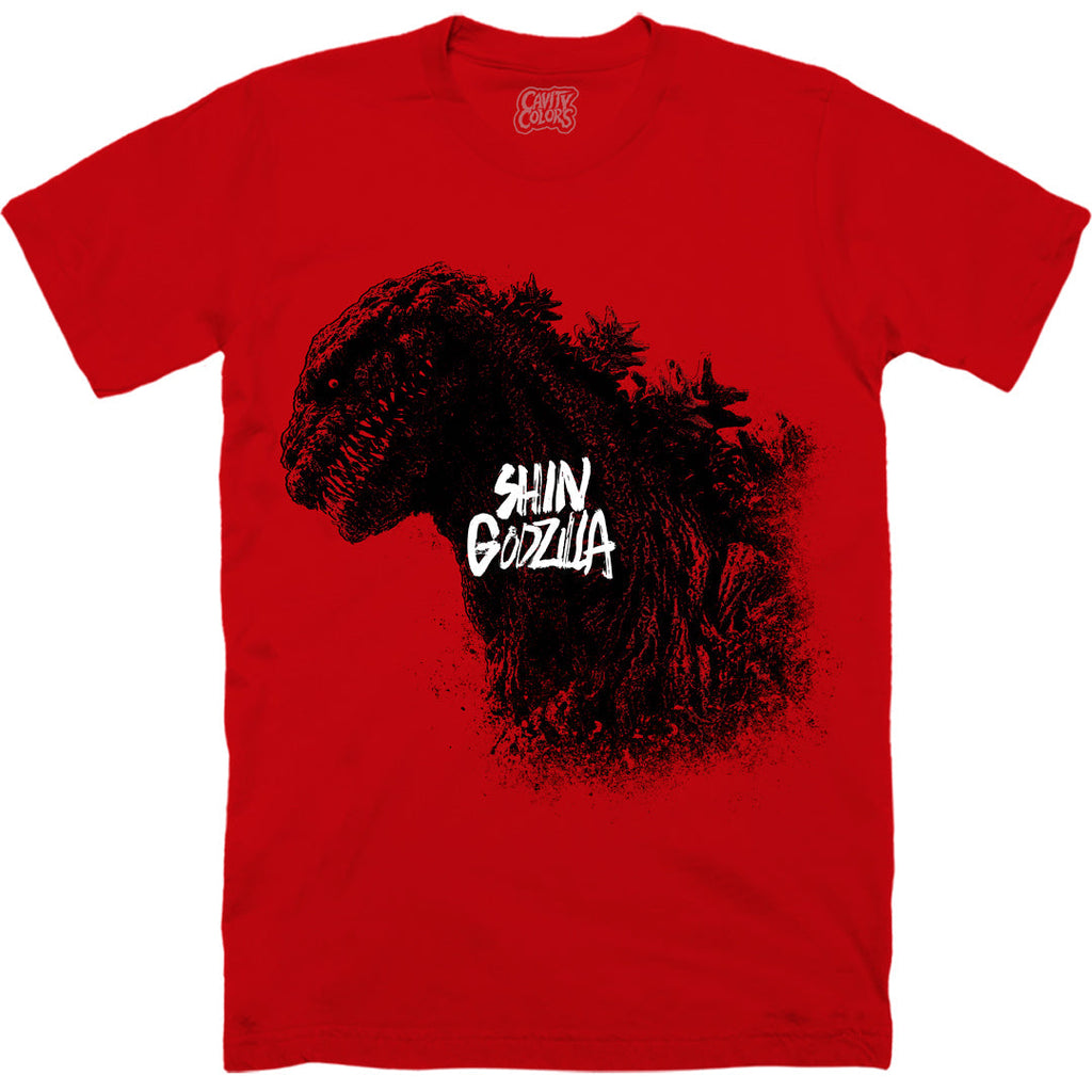 SHIN GODZILLA: PERSECUTION OF THE MASSES - T-SHIRT (BLOOD RED) Hoodie, Sweatshirt | CiraTrend.com (Image 1)