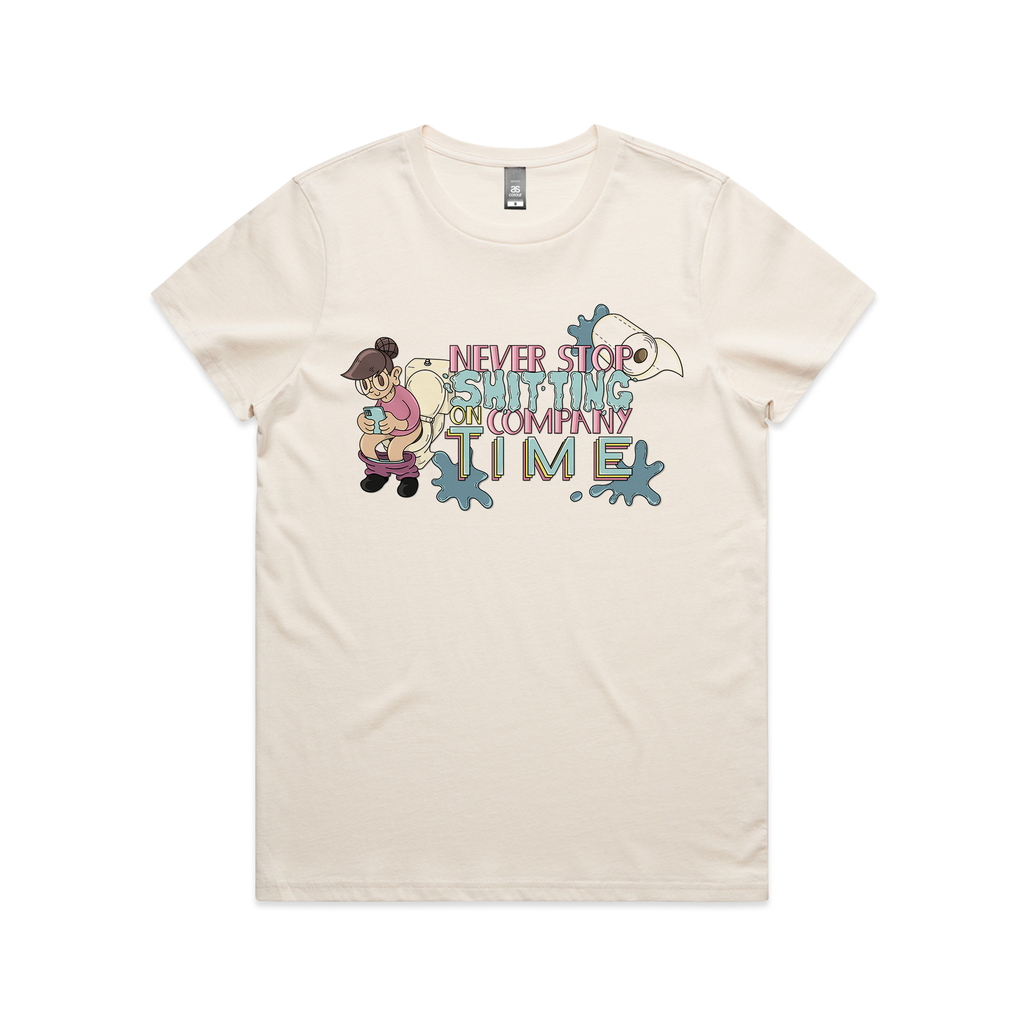 Shitting On Company Time Tee Hoodie, Sweatshirt | CiraTrend.com (Image 5)