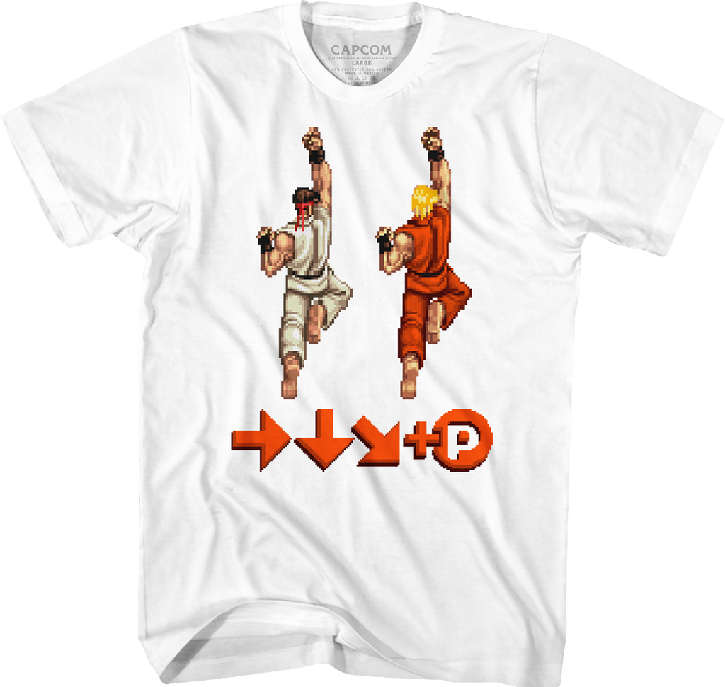 Shoryuken Control Pad Street Fighter T-Shirt Hoodie, Sweatshirt | CiraTrend.com (Image 1)