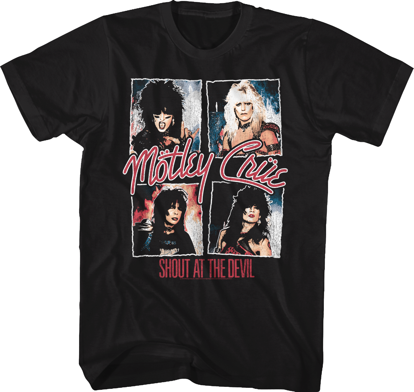 Shout At The Devil Motley Crue T-Shirt Hoodie, Sweatshirt | CiraTrend.com (Image 1)