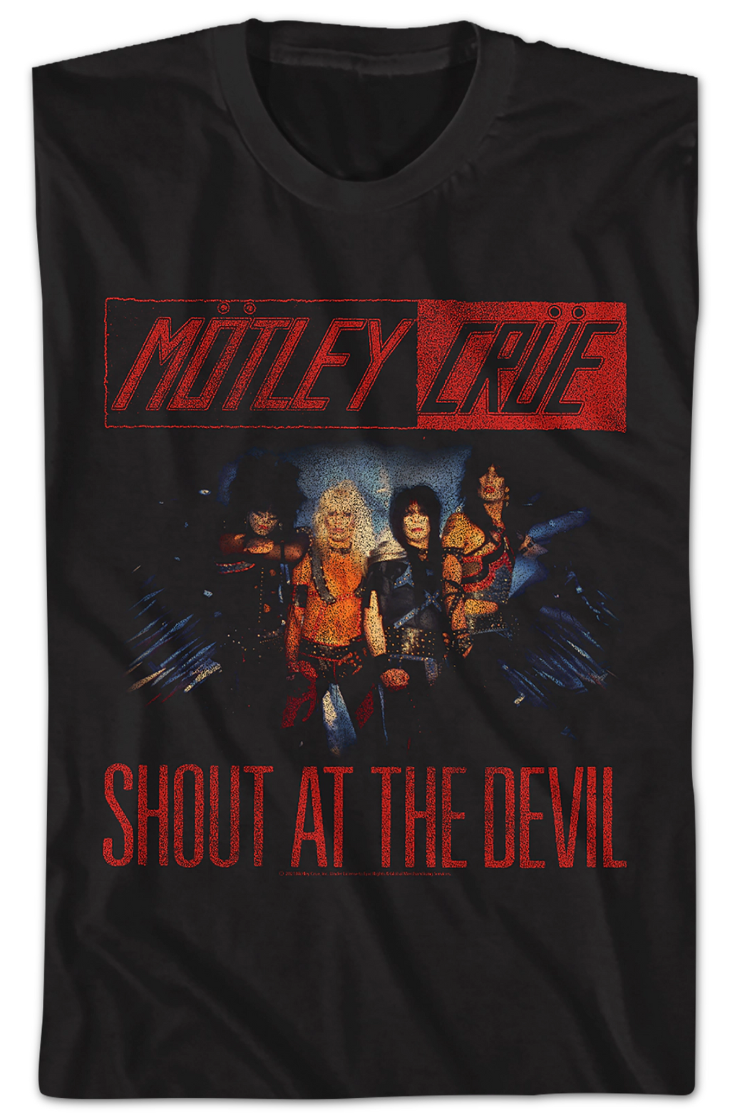 Shout At The Devil Photo Motley Crue T-Shirt Hoodie, Sweatshirt | CiraTrend.com (Image 2)