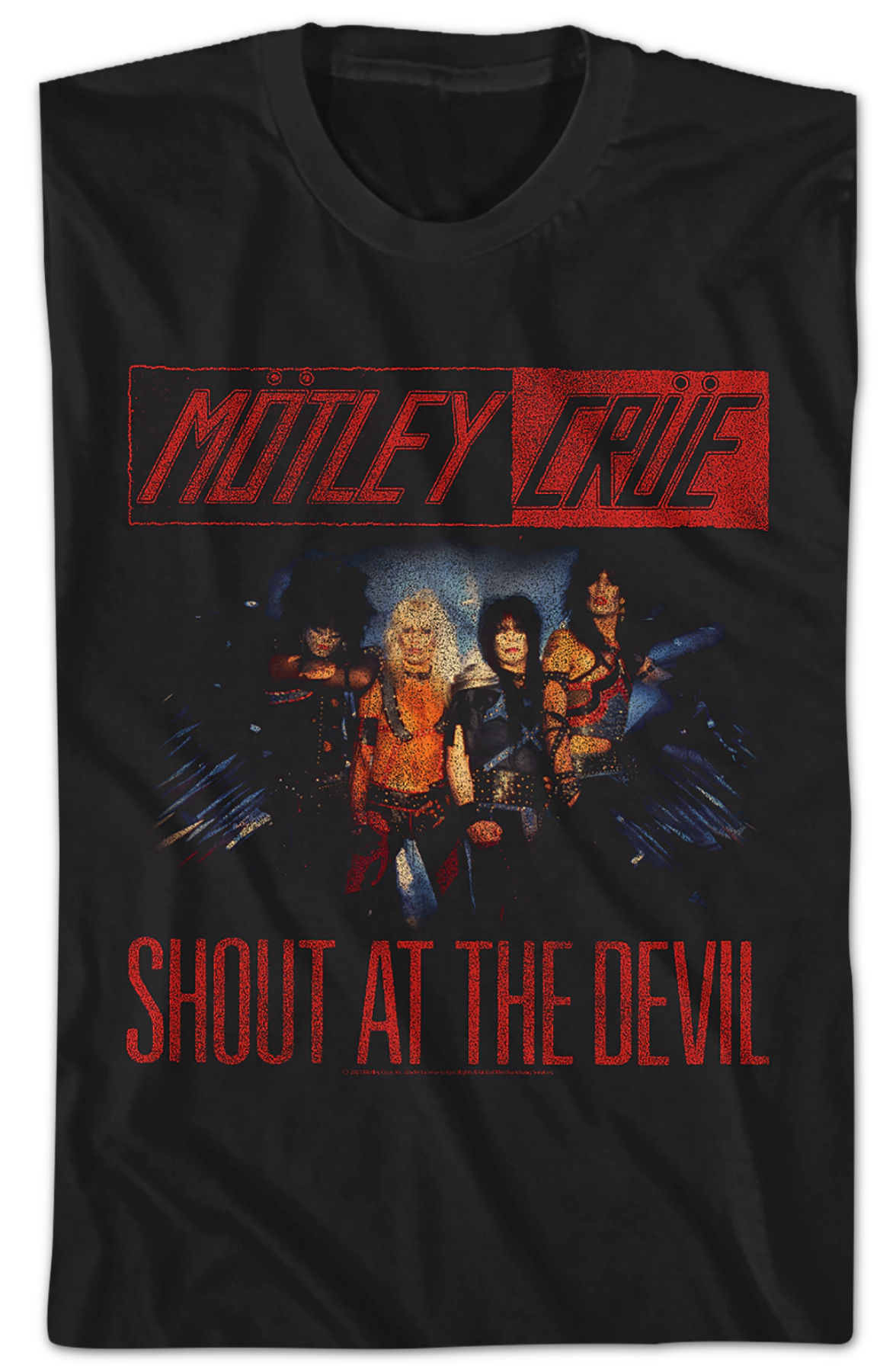 Shout At The Devil Photo Motley Crue T-Shirt Hoodie, Sweatshirt | CiraTrend.com (Image 2)