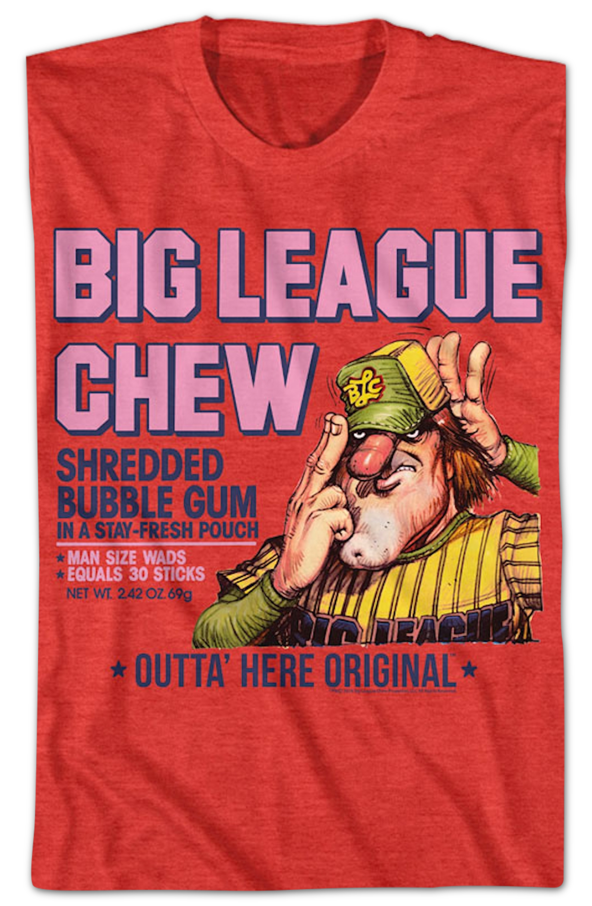 Shredded Bubble Gum Big League Chew T-Shirt Hoodie, Sweatshirt | CiraTrend.com (Image 2)