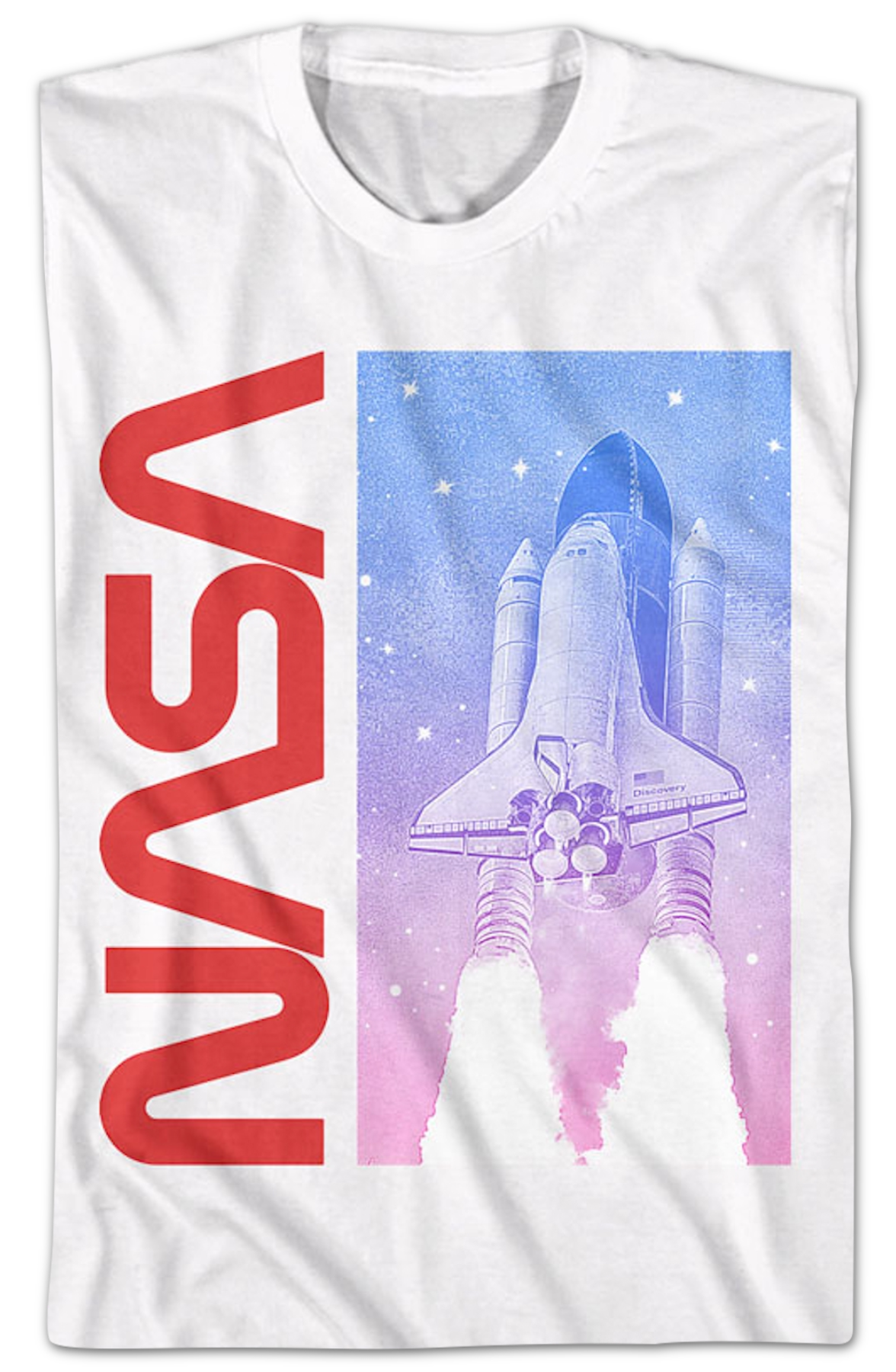 Shuttle In Flight NASA T-Shirt Hoodie, Sweatshirt | CiraTrend.com (Image 2)
