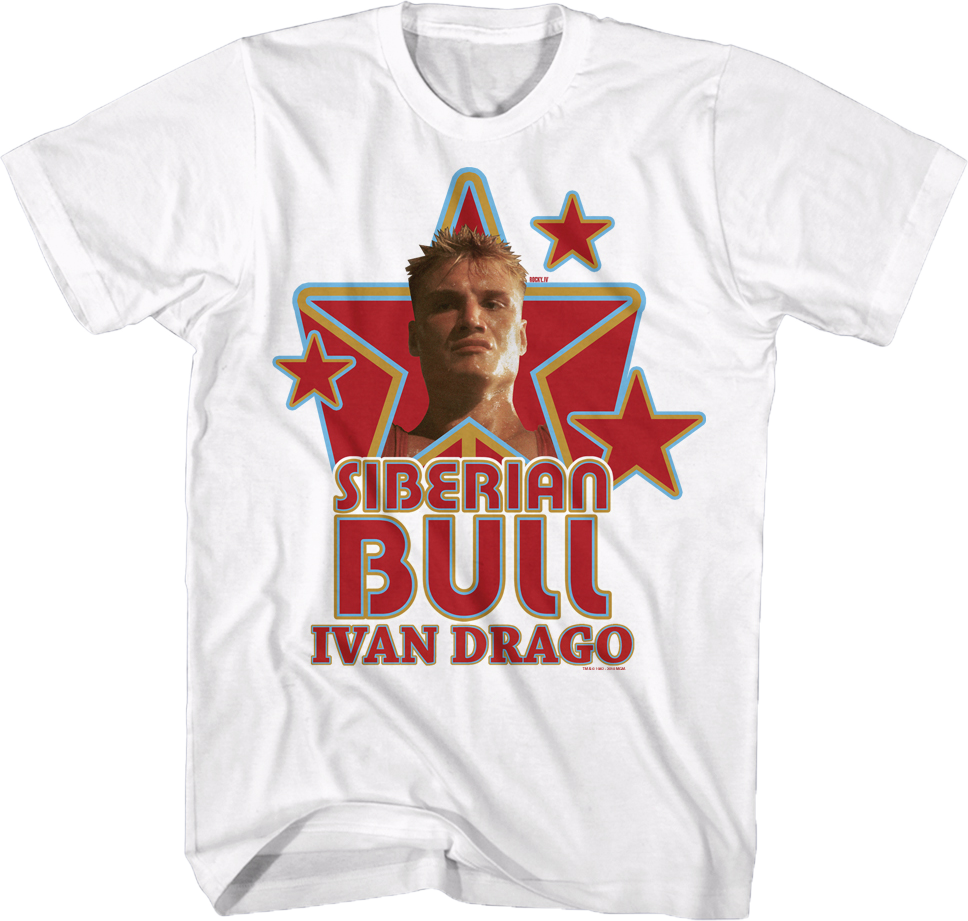 Siberian Bull Rocky T-Shirt Hoodie, Sweatshirt | CiraTrend.com (Image 1)