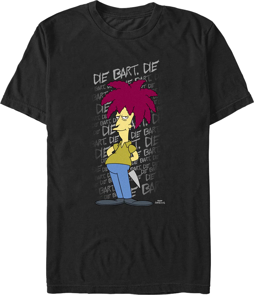Sideshow Bob Die Bart Die Simpsons T-Shirt Hoodie, Sweatshirt | CiraTrend.com (Image 1)
