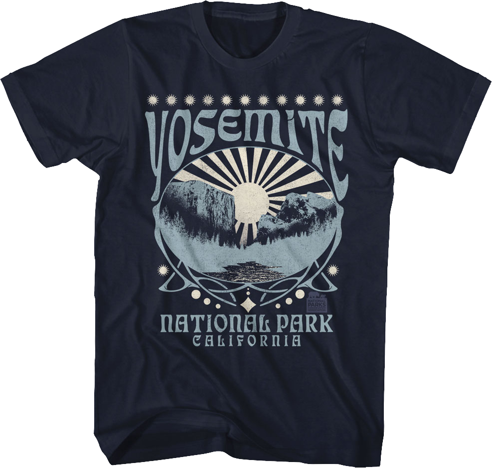 Sierra Nevada Mountains Yosemite National Park T-Shirt Hoodie, Sweatshirt | CiraTrend.com (Image 1)