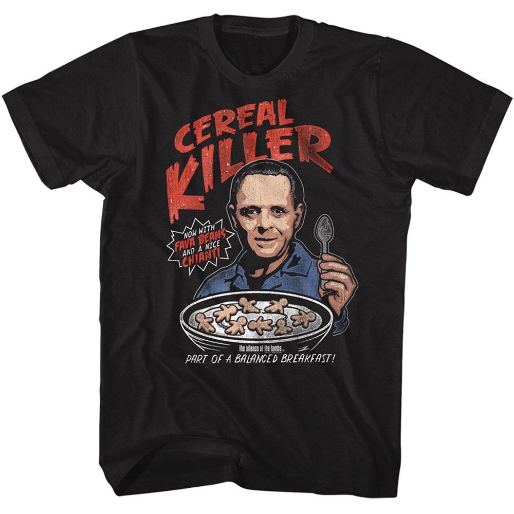 Silence Of The Lambs - Silence Cereal Killer Boyfriend Tee Hoodie, Sweatshirt | CiraTrend.com