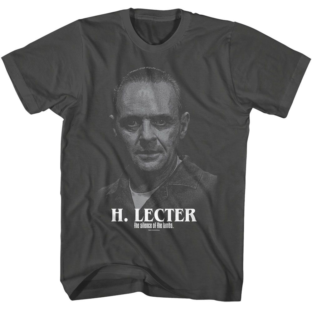 Silence Of The Lambs - Silence H Lecter Portrait Boyfriend Tee Hoodie, Sweatshirt | CiraTrend.com