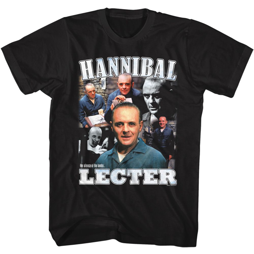 Silence Of The Lambs - Silence Hannibal Lecter Collage T-Shirt Hoodie, Sweatshirt | CiraTrend.com