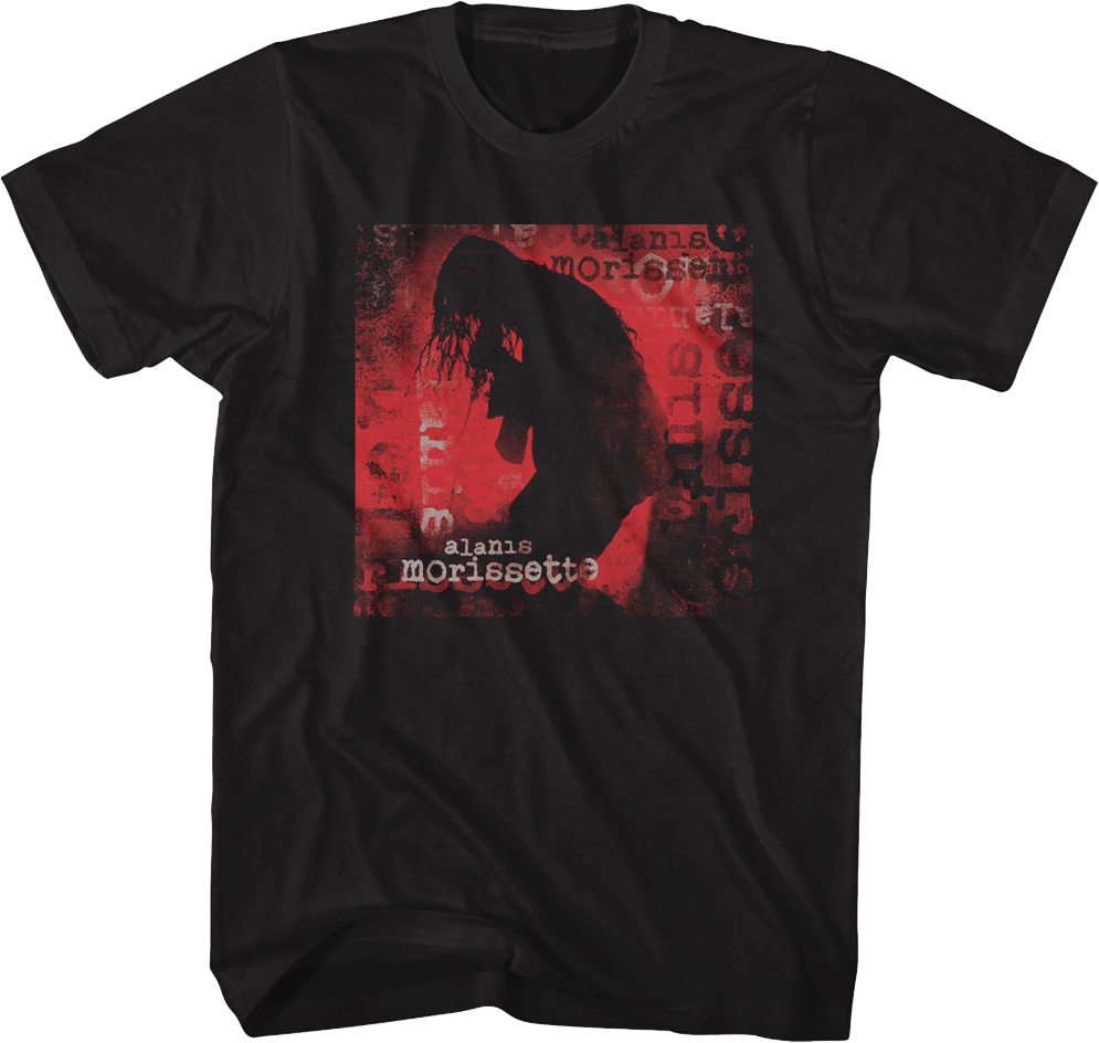 Silhouette Alanis Morissette T-Shirt Hoodie, Sweatshirt | CiraTrend.com (Image 1)