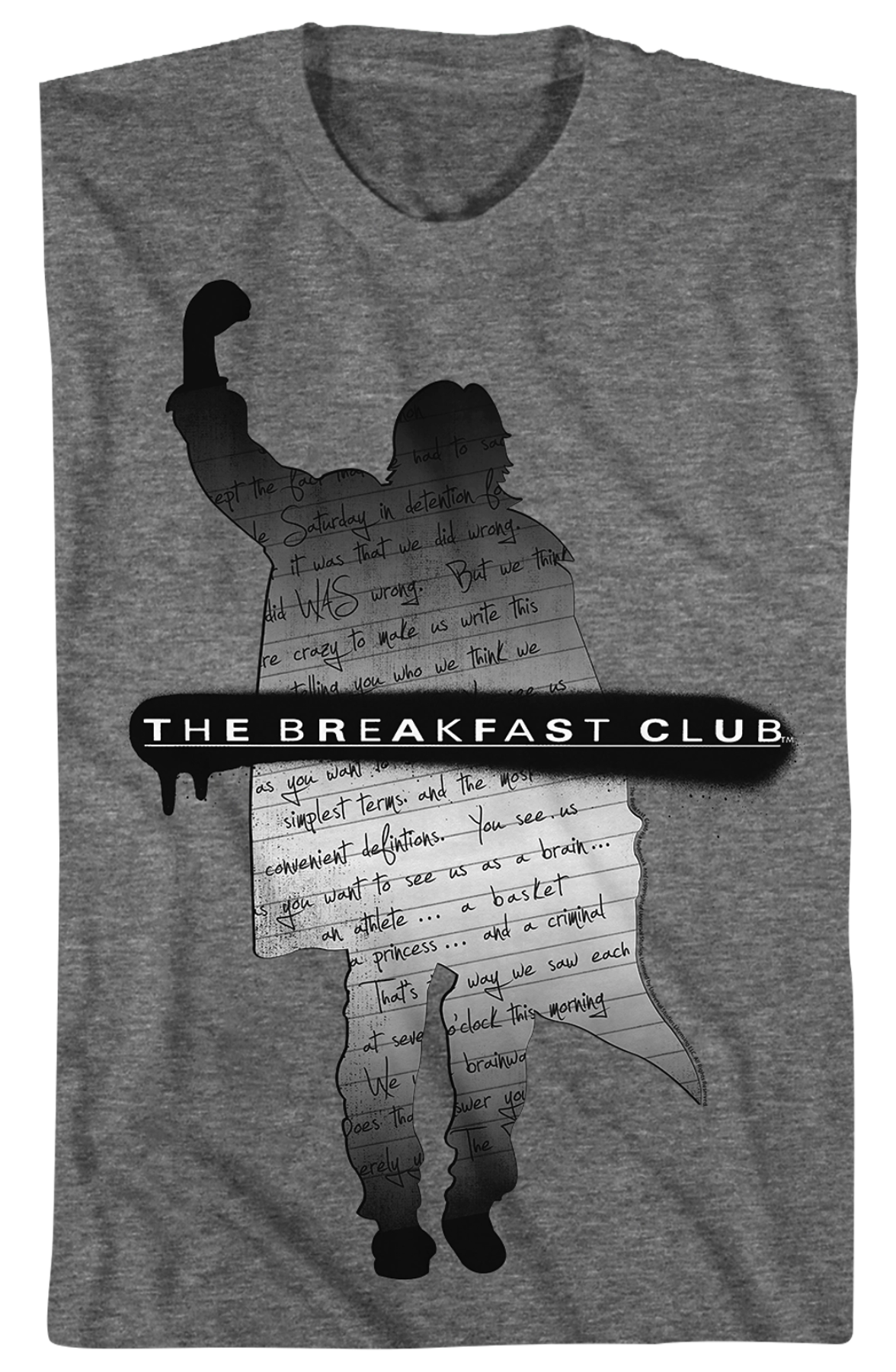 Silhouette Essay Breakfast Club T-Shirt Hoodie, Sweatshirt | CiraTrend.com (Image 2)
