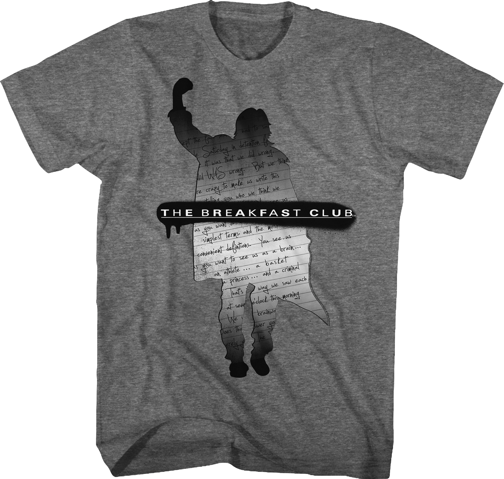 Silhouette Essay Breakfast Club T-Shirt Hoodie, Sweatshirt | CiraTrend.com (Image 1)