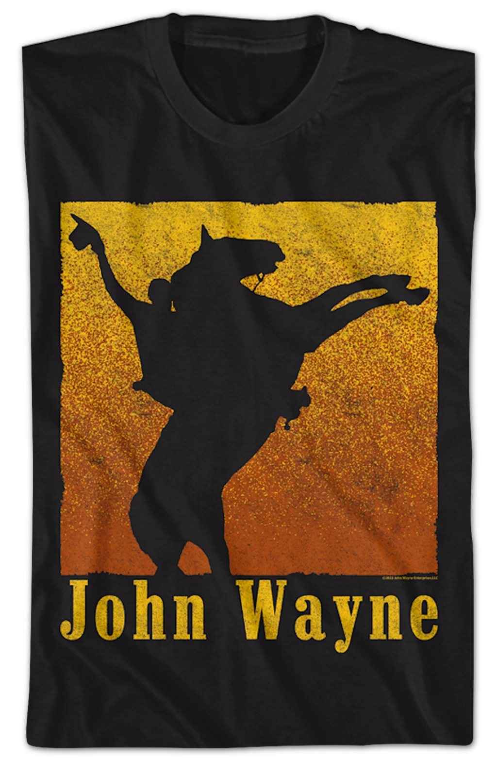 Silhouette John Wayne T-Shirt Hoodie, Sweatshirt | CiraTrend.com (Image 2)