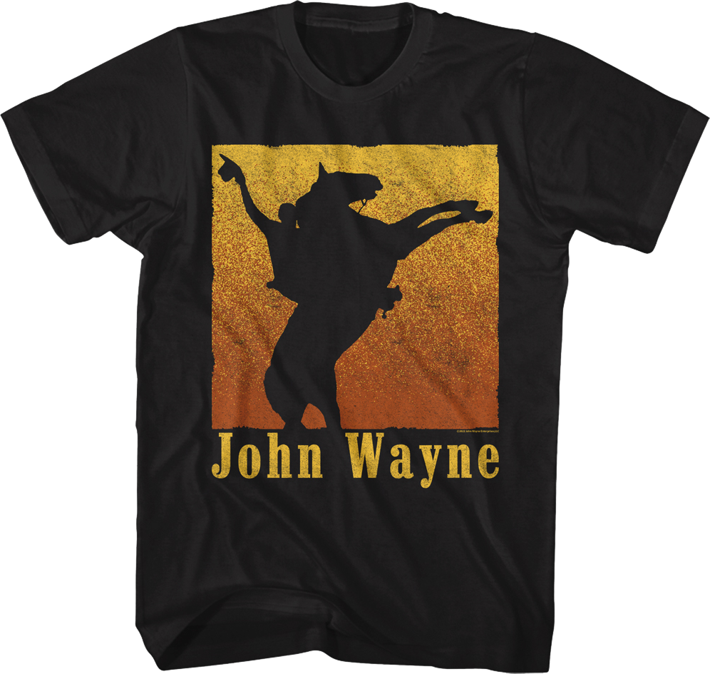 Silhouette John Wayne T-Shirt Hoodie, Sweatshirt | CiraTrend.com (Image 1)