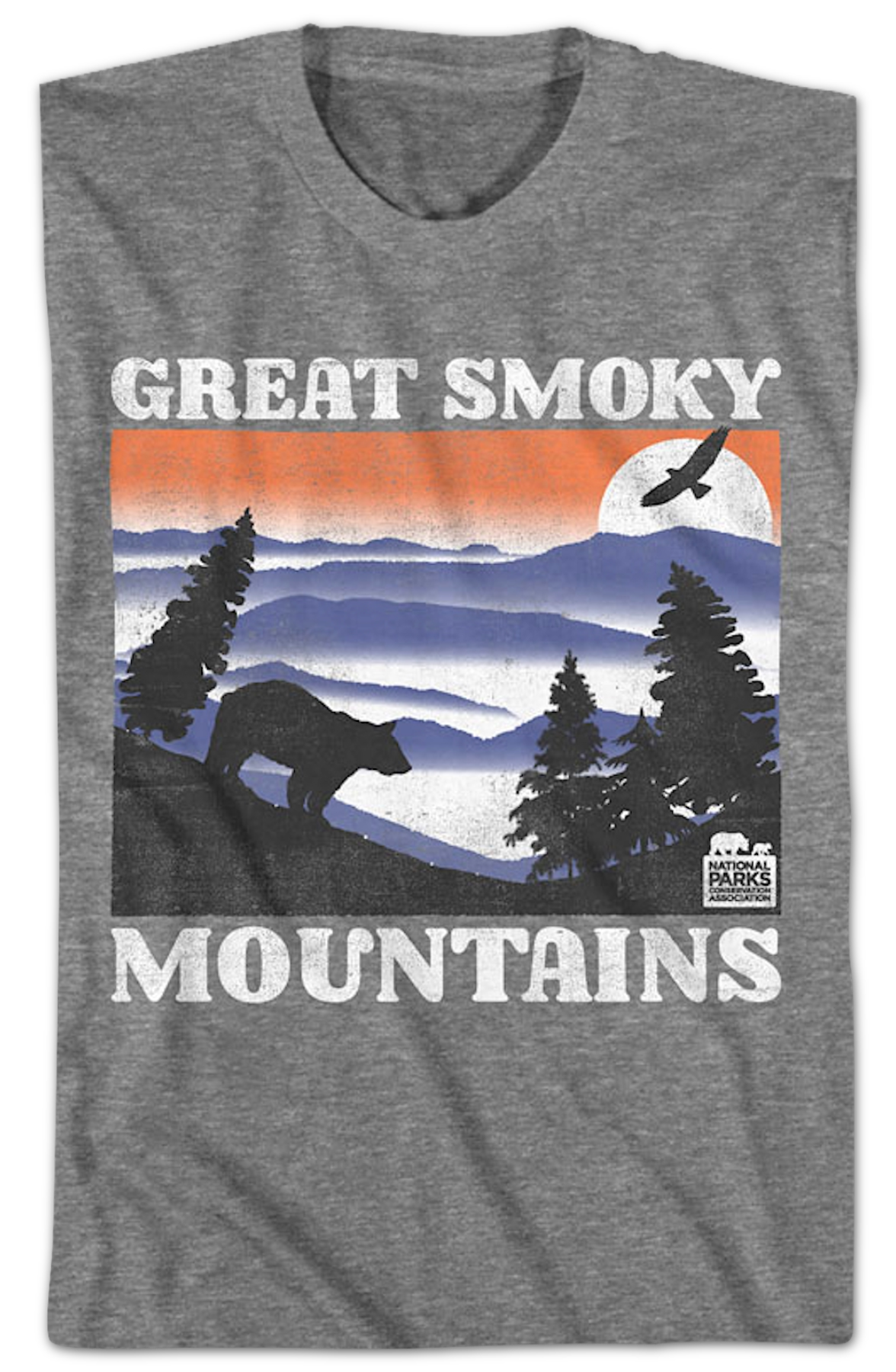 Silhouettes Great Smoky Mountains National Park T-Shirt Hoodie, Sweatshirt | CiraTrend.com (Image 2)