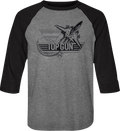 Simple Flyby Top Gun Raglan Baseball Shirt Hoodie, Sweatshirt | CiraTrend.com (Image 1)