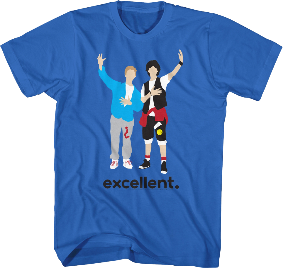 Simply Excellent Bill And Ted T-Shirt Hoodie, Sweatshirt | CiraTrend.com (Image 1)