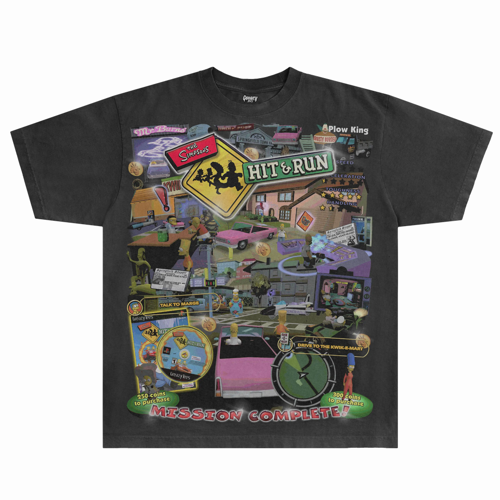 The Simpsons Hit & Run Tee Classic Tee Hoodie, Sweatshirt | CiraTrend.com (Image 3)