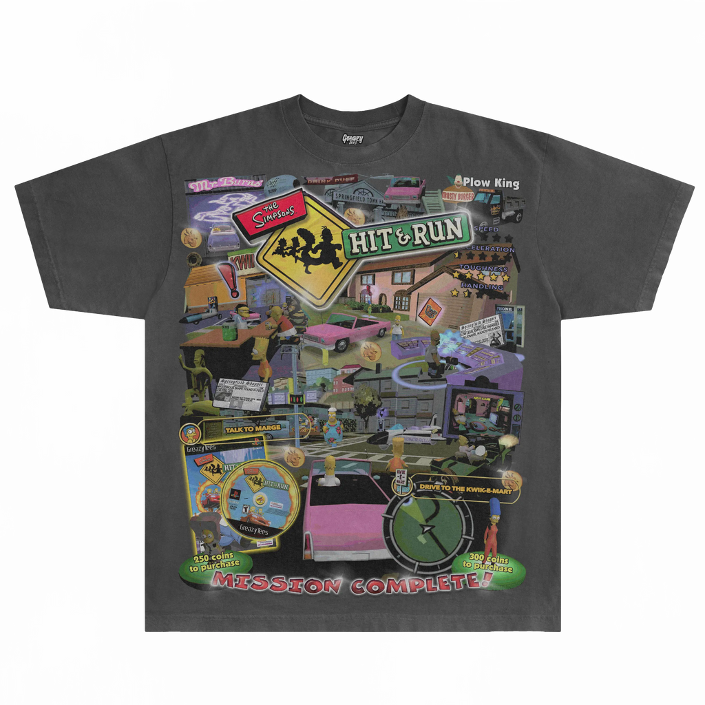 The Simpsons Hit & Run Tee Classic Tee Hoodie, Sweatshirt | CiraTrend.com (Image 5)