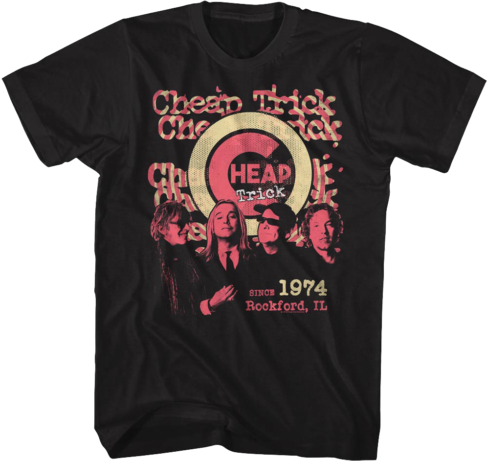 Since 1974 Cheap Trick T-Shirt Hoodie, Sweatshirt | CiraTrend.com (Image 1)