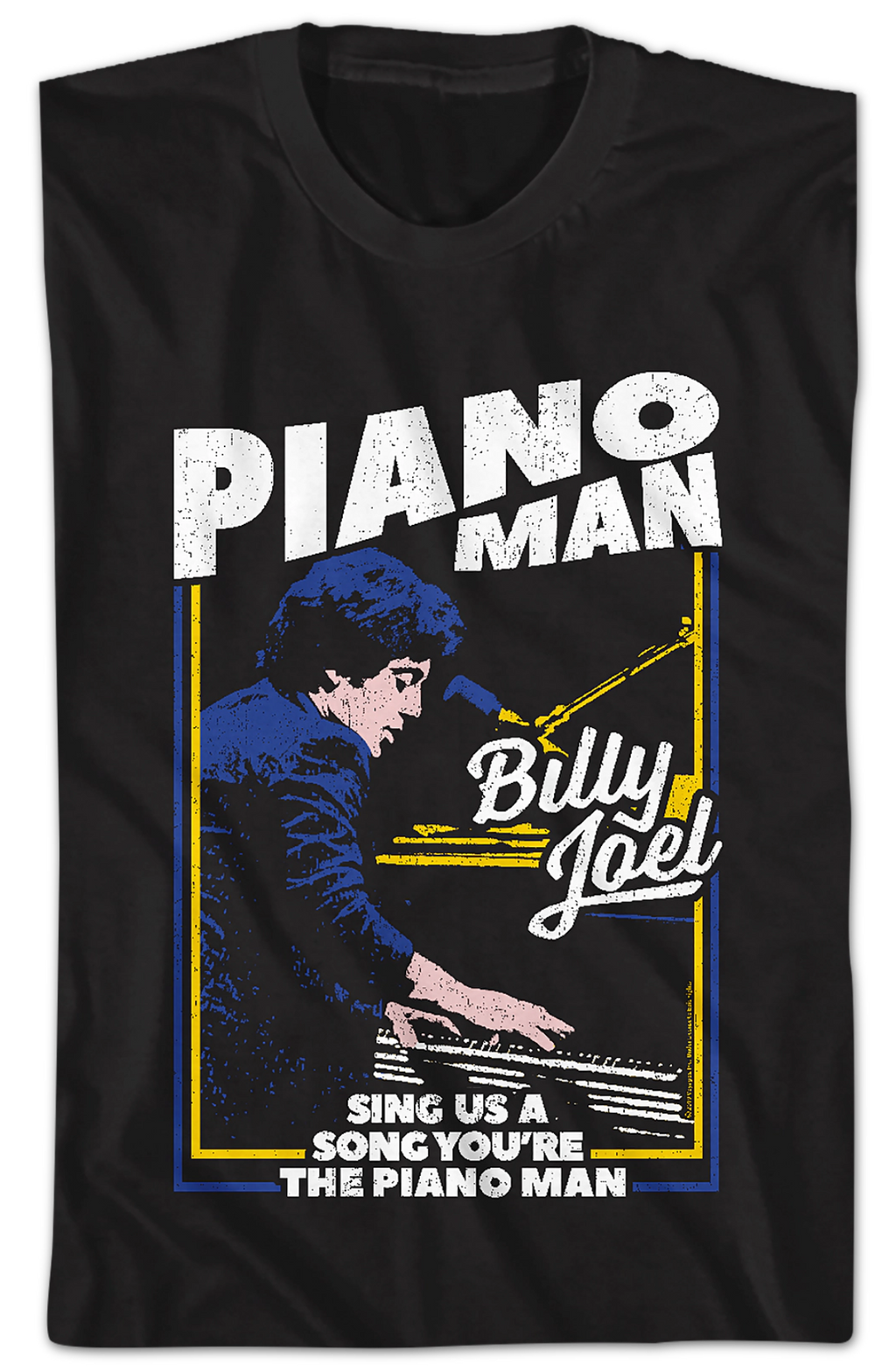 Sing Us A Song You're The Piano Man Billy Joel T-Shirt Hoodie, Sweatshirt | CiraTrend.com (Image 2)
