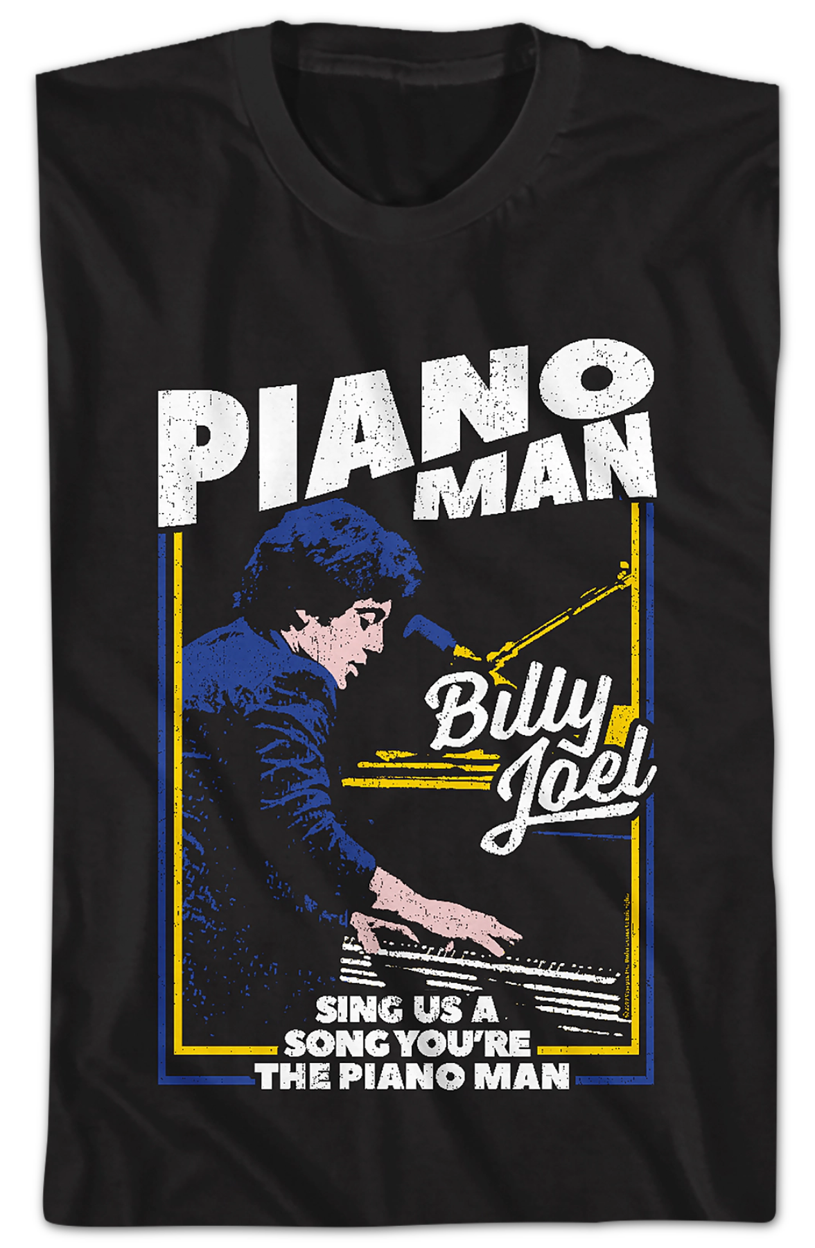 Sing Us A Song You're The Piano Man Billy Joel T-Shirt Hoodie, Sweatshirt | CiraTrend.com (Image 2)