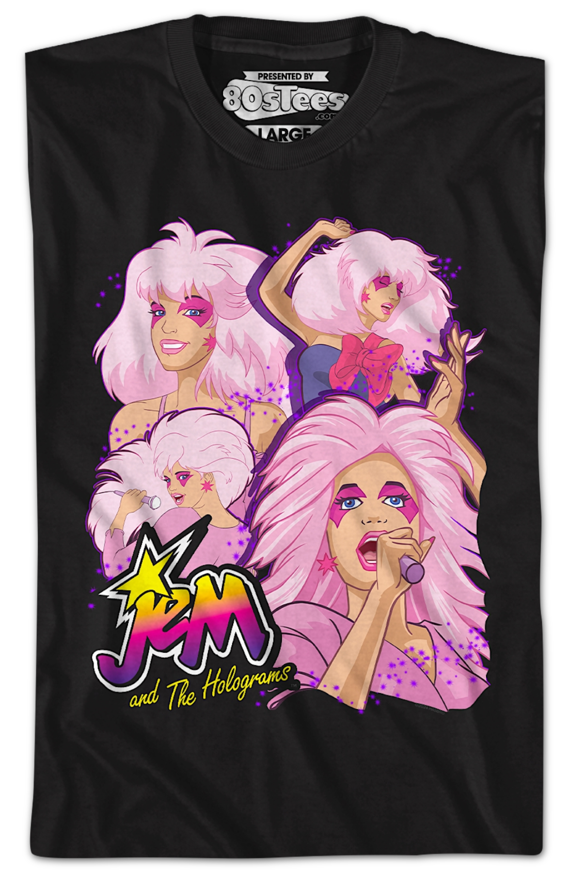 Singer Collage Jem And The Holograms T-Shirt Hoodie, Sweatshirt | CiraTrend.com (Image 2)