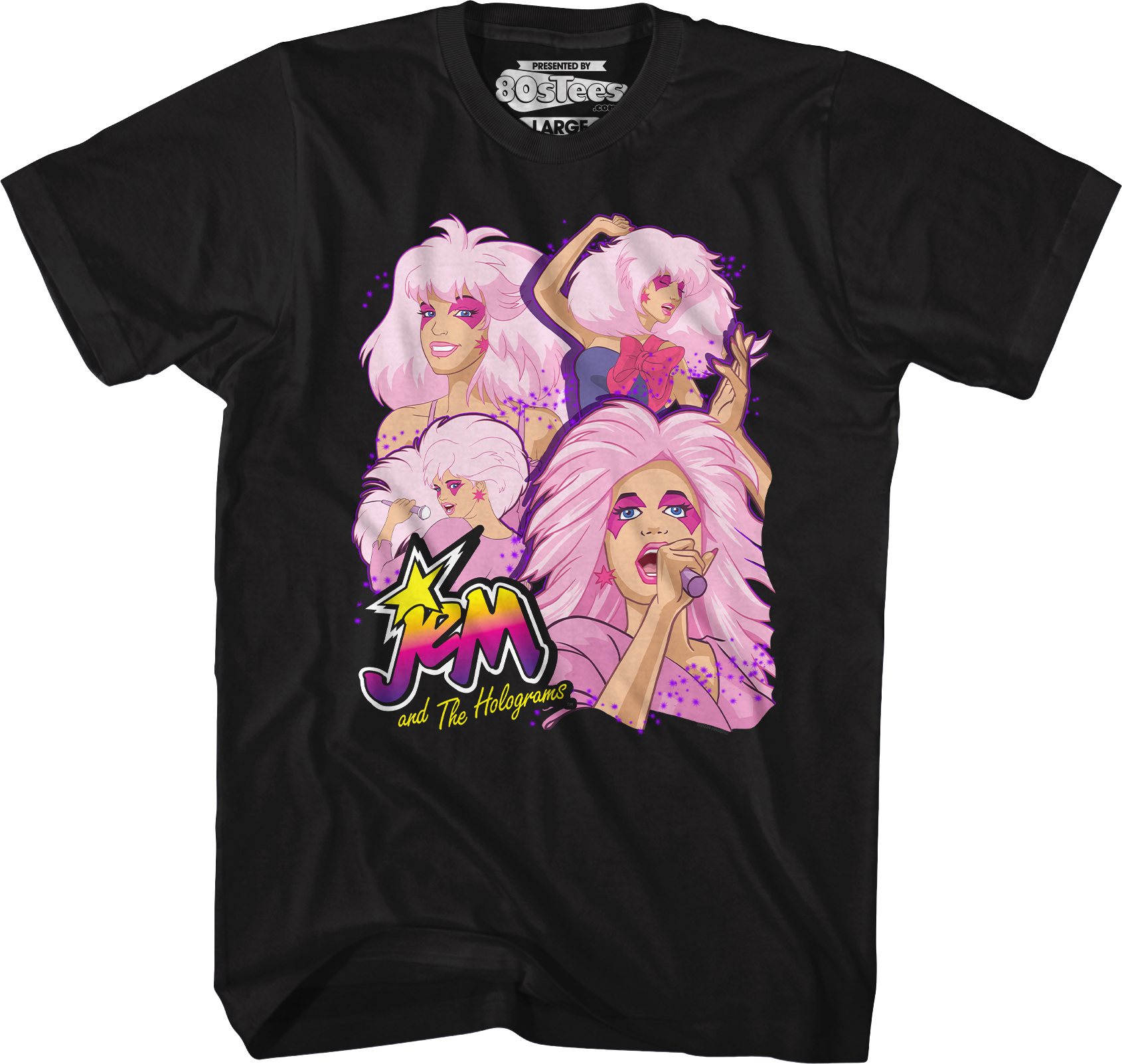 Singer Collage Jem And The Holograms T-Shirt Hoodie, Sweatshirt | CiraTrend.com (Image 1)