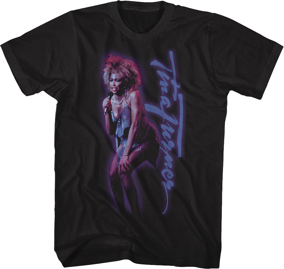 Singing Glow Tina Turner T-Shirt Hoodie, Sweatshirt | CiraTrend.com (Image 1)