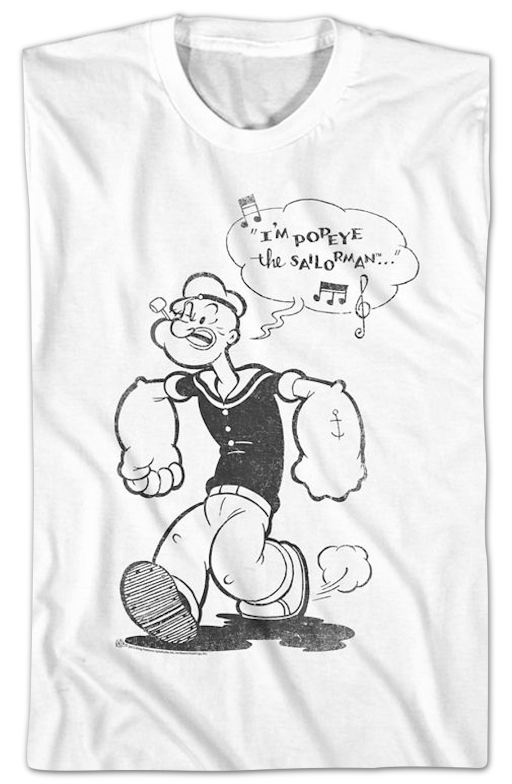 Singing Popeye T-Shirt Hoodie, Sweatshirt | CiraTrend.com (Image 2)