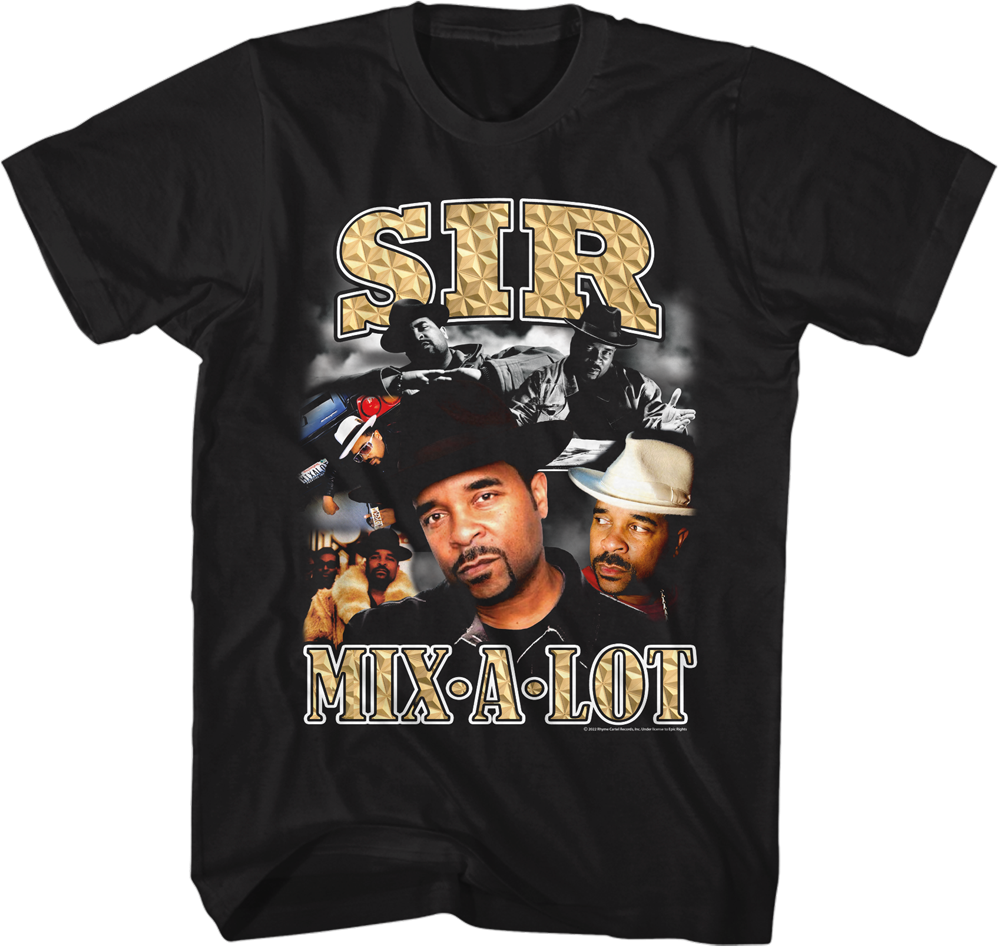 Sir Mix Lot Collage Shirt T-Shirts, Hoodie, Sweatshirt