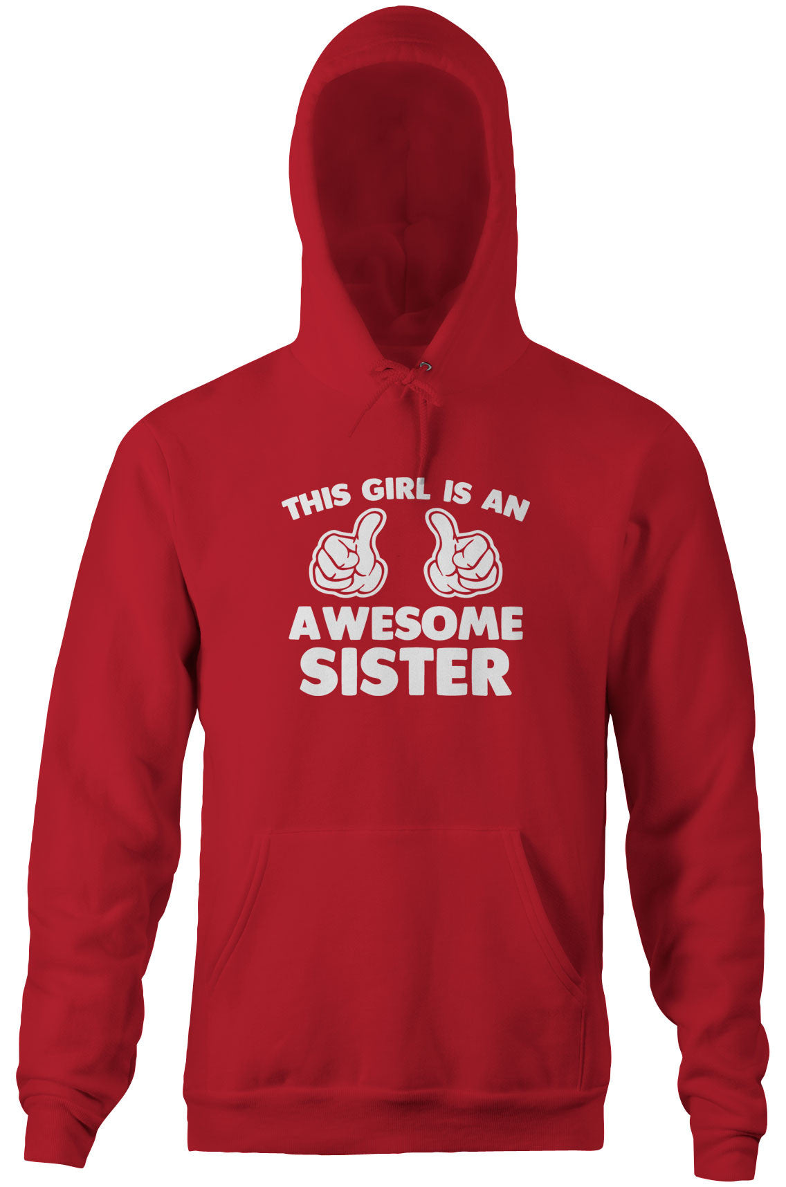 This Girl Is An Awesome Sister Hoodie T-Shirts, Sweatshirt | CiraTrend.com (Image 1)