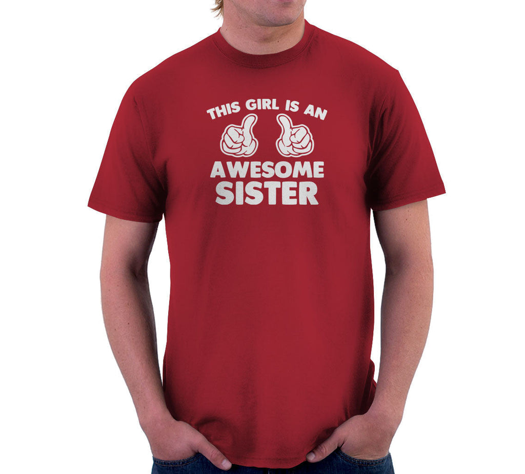 This Girl Is An Awesome Sister T-Shirt Hoodie, Sweatshirt | CiraTrend.com (Image 3)