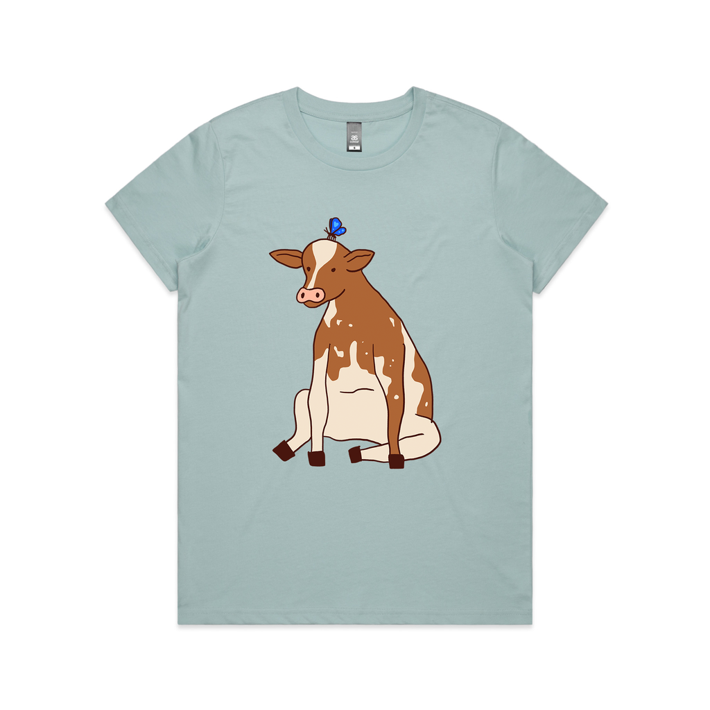 Sitting Cow Tee Hoodie, Sweatshirt | CiraTrend.com (Image 3)